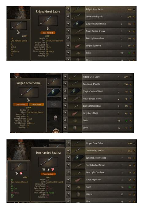 Prefer ranged with specific <b>weapons</b>: 0: Prefer specific ranged <b>weapons</b> when upgrading to ranged troop classes. . Bannerlord edit weapon stats